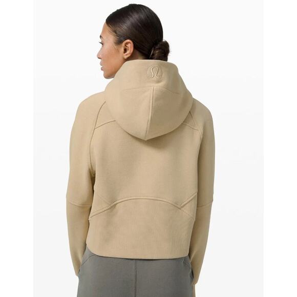 Lululemon Half Zip Scuba Stone Filbert Tan - Picture 2 of 7